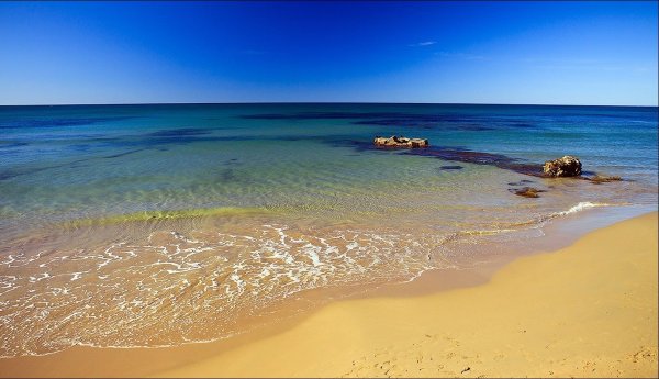 Море песчаный пляж