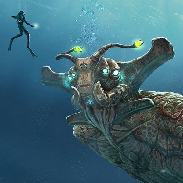 Морской Император в Subnautica