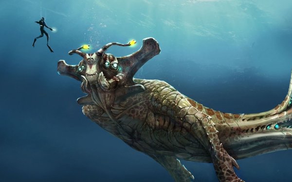 Subnautica МЕГАЛОДОН