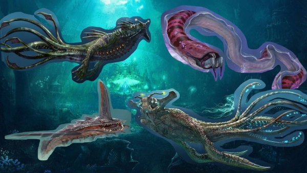 Сабнатика Левиафан морской Император