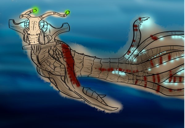 Сабнатика Левиафан морской Император