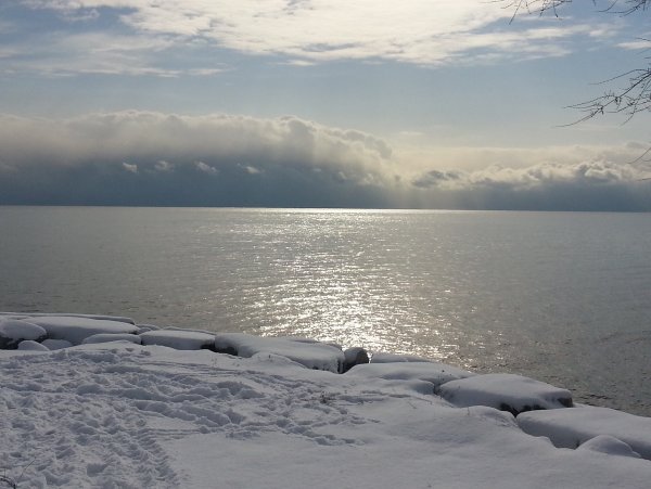 Белое море зимой