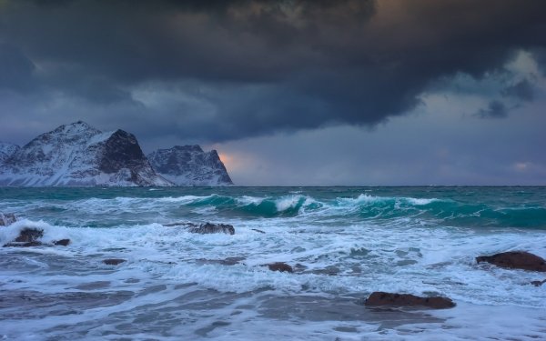 Бискайский залив шторм