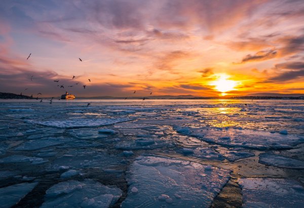 Снежное море