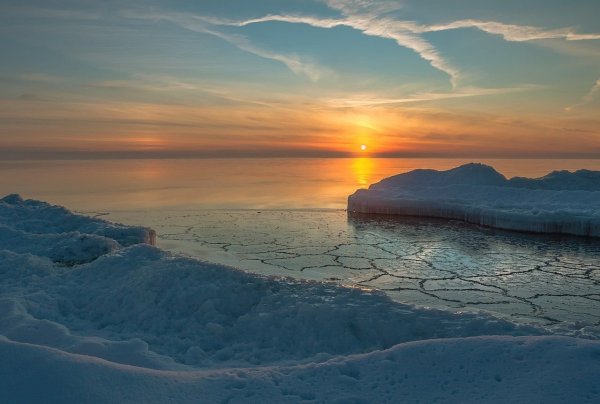 Снег на черном море