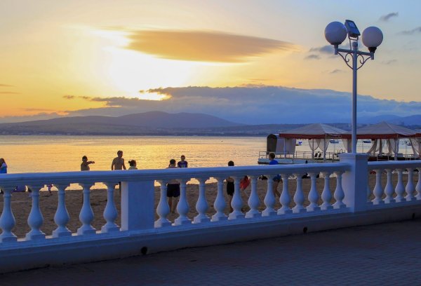 Геленджик набережная пляж