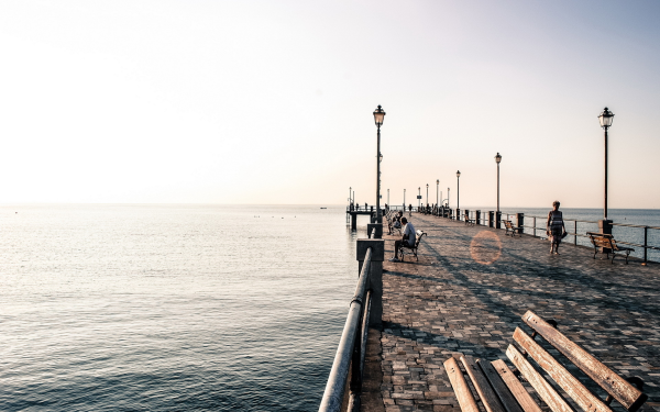 Белая набережная Анапа