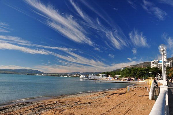 Коктебель море набережная