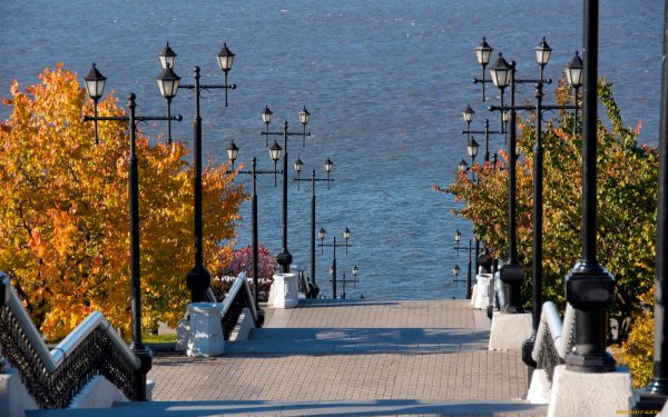 Хорватия улочки море цветы