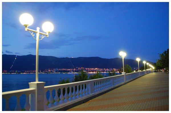 Набережная Геленджика балюстрада