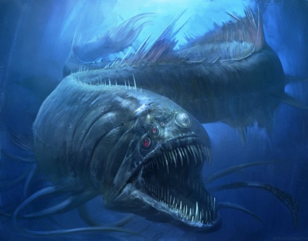 Морское чудовище мультфильм 2022