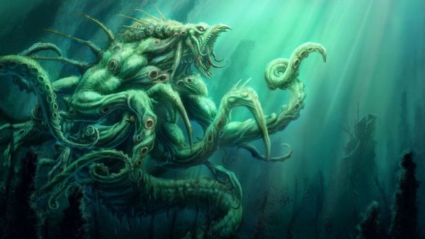 Кракен Левиафан Subnautica