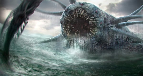 Огромные морские чудовища