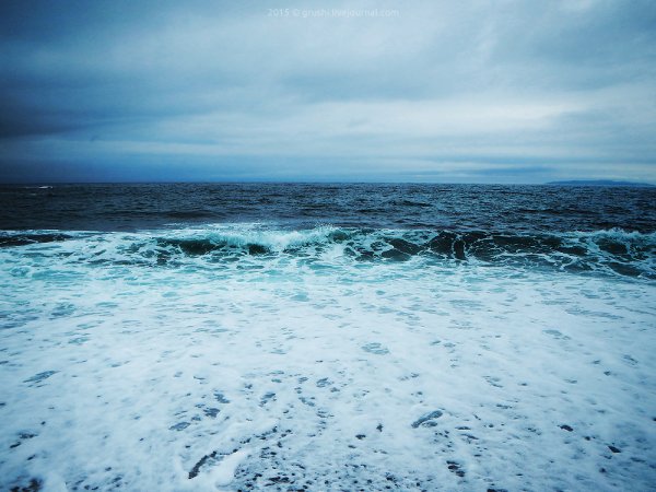 Холодное море Эстетика