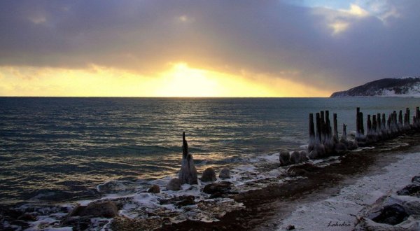 Холодное море фото