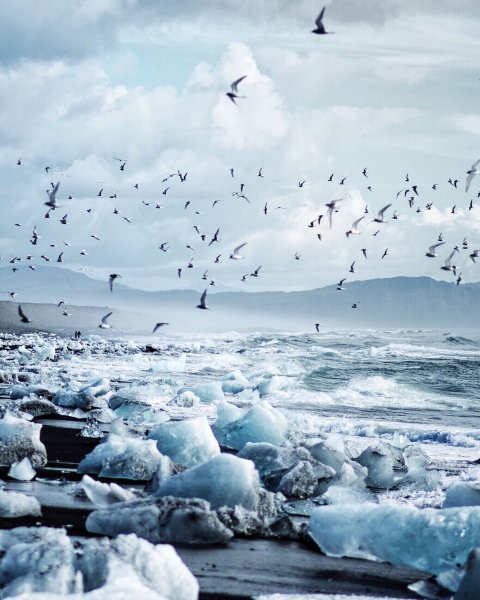 Холодно на море