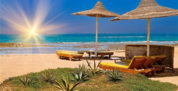 Египетское солнце пляж