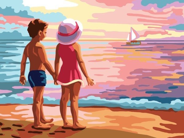 Море мультяшное