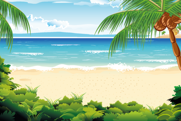 Лето пляж дети