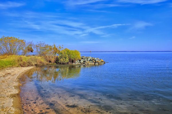 Пляж на реке