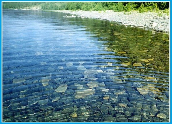 Прозрачный водоем