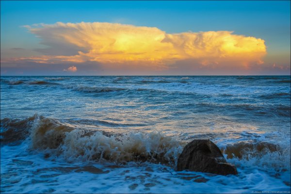 Море в разных состояниях
