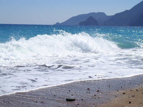 Море черного цвета