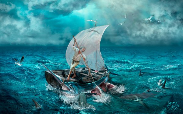 «Старик и море», Эрнест Хэмингуэй.