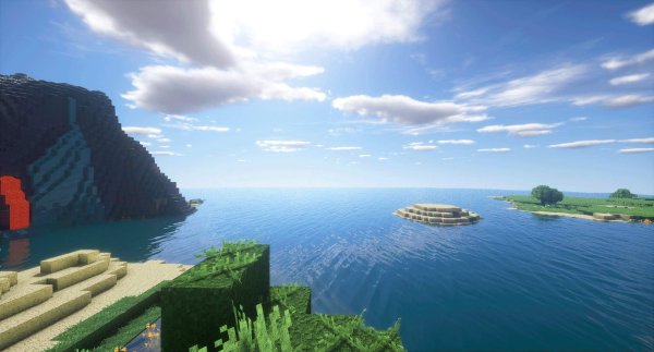 Майнкрафт море