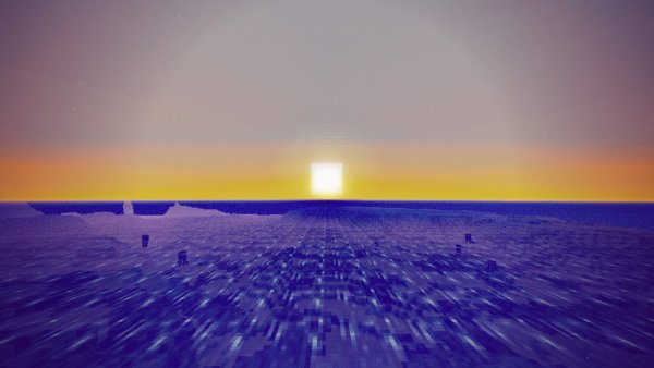 Море из МАЙНКРАФТА