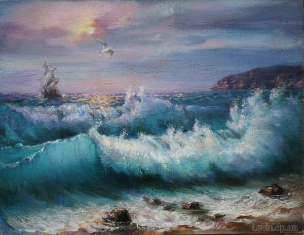 Рут Сандерсон картины море