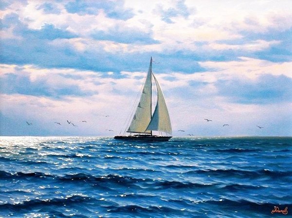 Алексей Адамов морские пейзажи