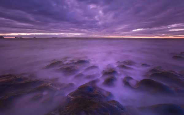 Фиолетовый океан