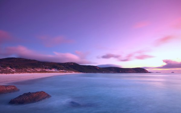 Фиолетовый закат