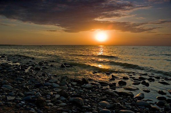 Ейск море закат