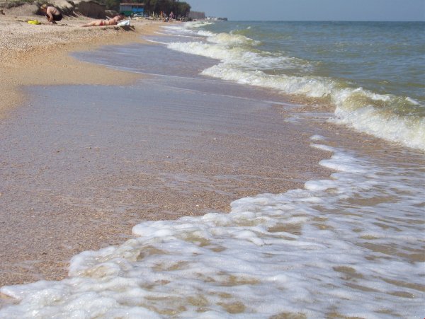 Берег Азовского моря Ейск
