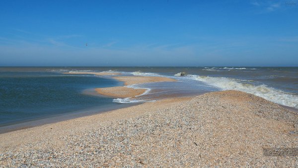 Берег Азовского моря Ейск