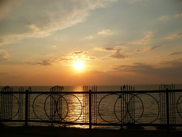 Азовское море Ейск набережная