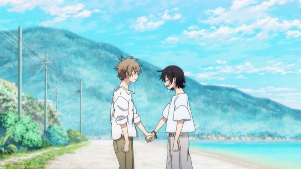 Сюн аниме незнакомец на берегу моря