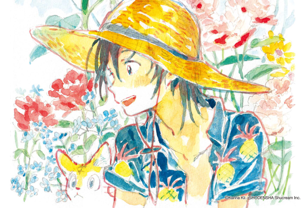 Аниме незнакомец на берегу моря Мио Сюн