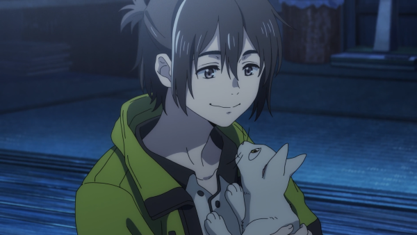 Сюн и Мио поцелуй