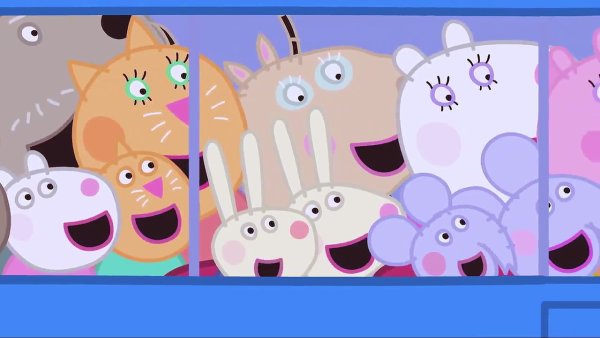 Свинка Пеппа солнце море и снег