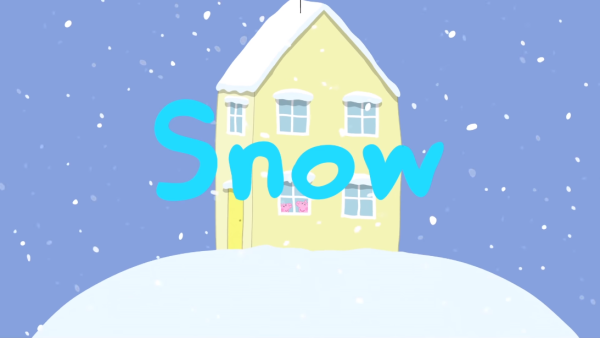 Дом Пеппы зима