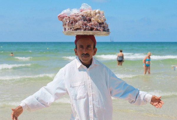 Тунис остров Джерба море