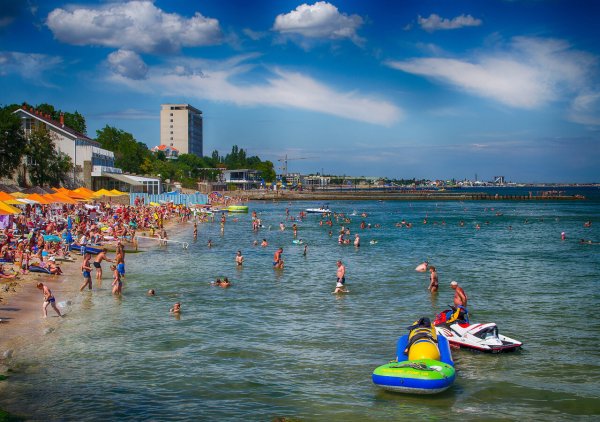 Феодосия детский пляж первый городской