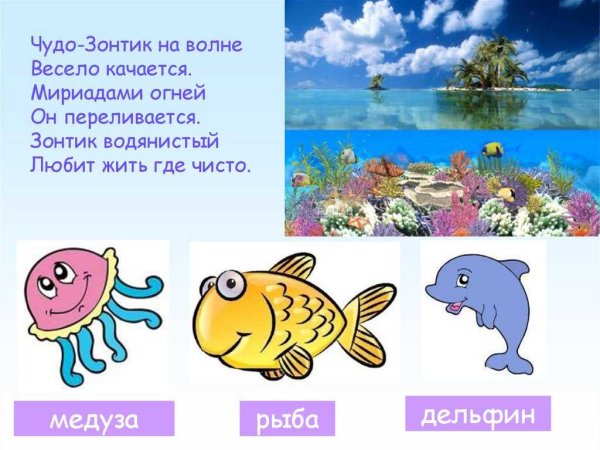 Морские задания для детей