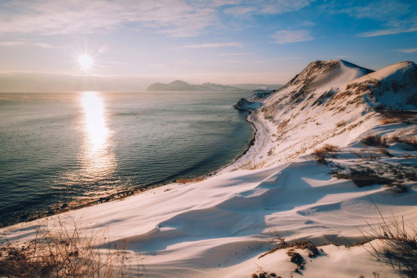 Орджоникидзе Крым зимой