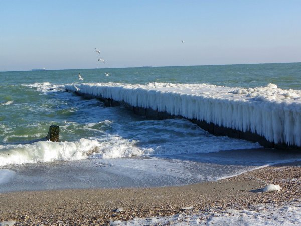 Море Одесса Маяк фото