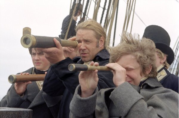 Хозяин морей на краю земли кадры