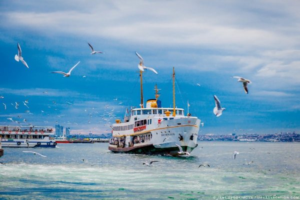 Красивые море Истанбул